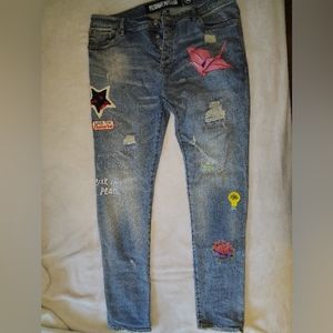 Billionaire Boys Club stardust future denim jeans size 38